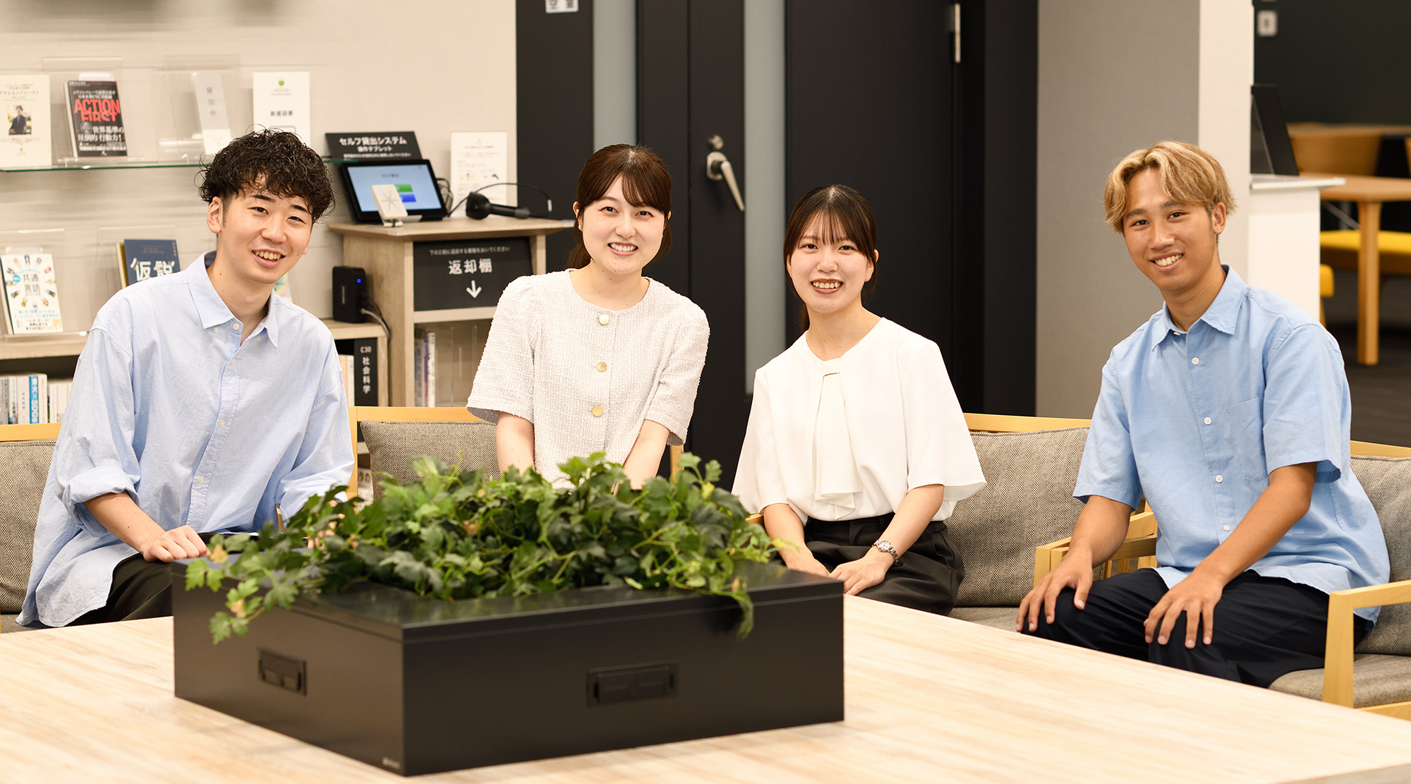 2026年度入社社員の座談会の様子